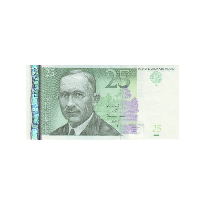 Estonia 25 Krooni 2007 P87