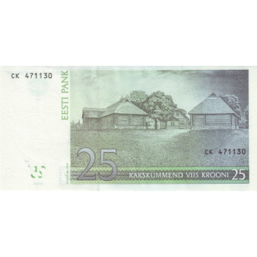 Estonia 25 Krooni 2007 P87