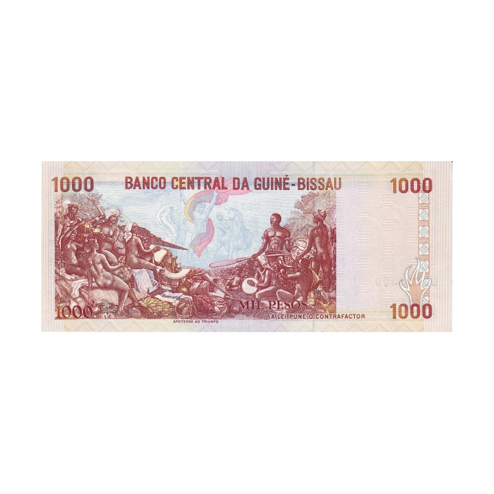 Guinea Bissau 1000 Pesos 1993 P13b