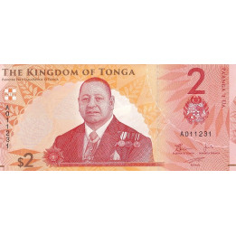 Tonga 2 Pa'anga 2023 P50