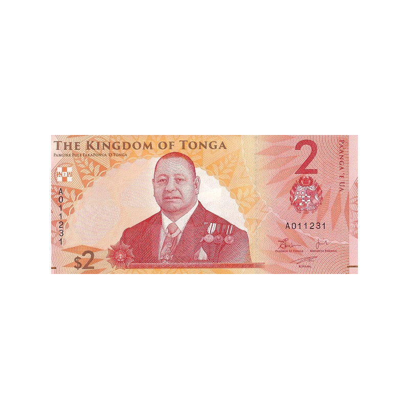 Tonga 2 Pa'anga 2023 P50