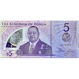 Tonga 5 Pa'anga 2023 P51