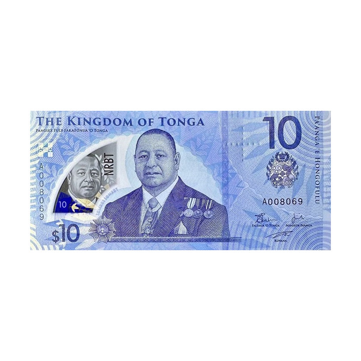 Tonga 10 Pa'anga 2023 P52