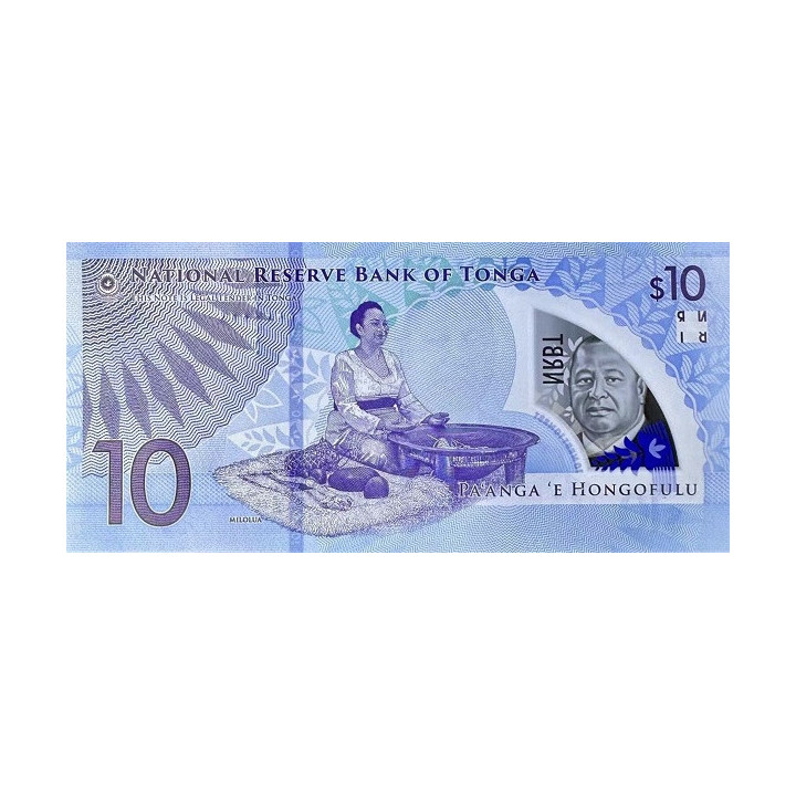 Tonga 10 Pa'anga 2023 P52