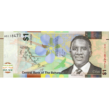 Bahamas 1 Dollar 2017 P77