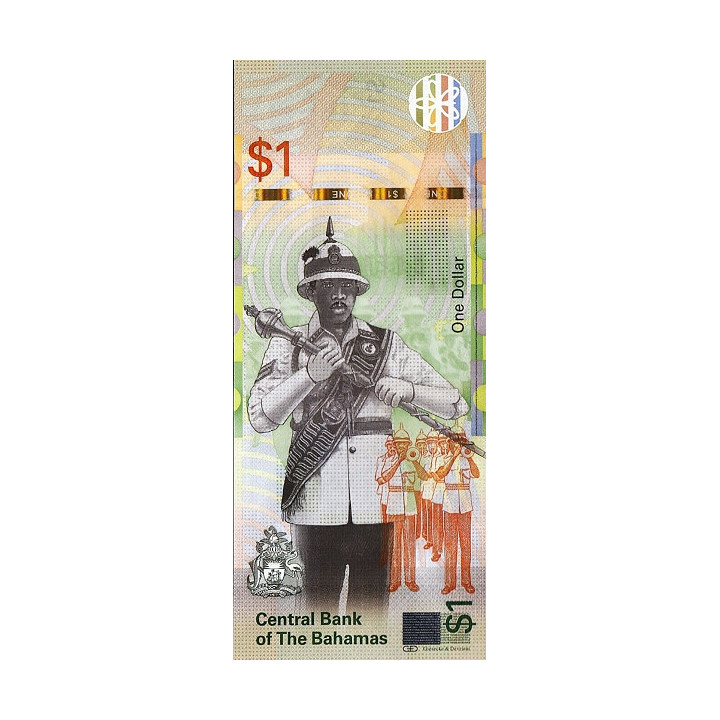 Bahamas 1 Dollar 2017 P77