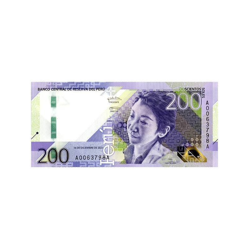 Peru 200 Soles 2021 (2023) P200