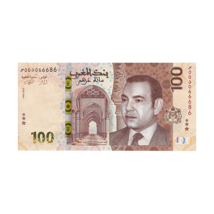 Morocco 100 Dirhams 2023 P81