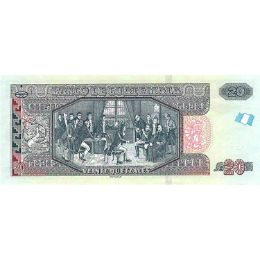 Guatemala 20 Quetzales 2020 P124