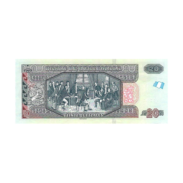 Guatemala 20 Quetzales 2020 P124