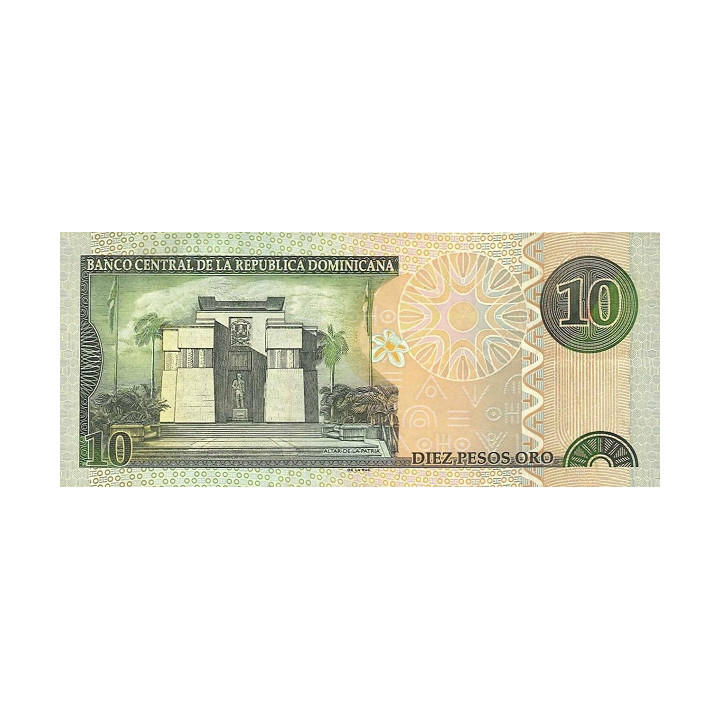 Dominikanska Republiken 10 Pesos 2003 P168c