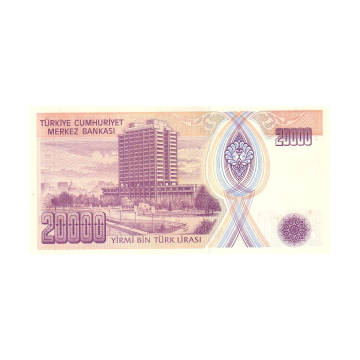 Turkey 20.000 Lira 1970 P202
