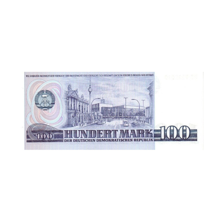 Tyskland DDR 100 Mark 1975 P31a
