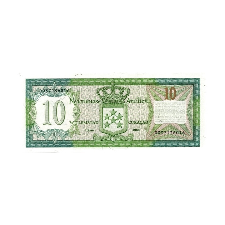 Nederländska Antillerna 10 Gulden 1984 P16b
