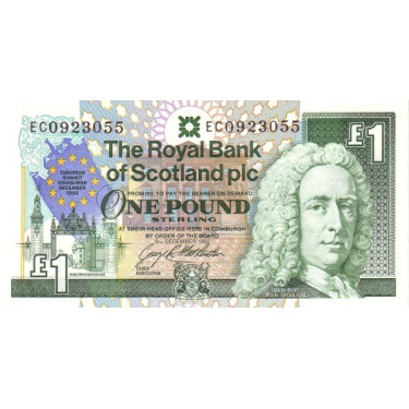 Skottland 1 Pound 1992 P356