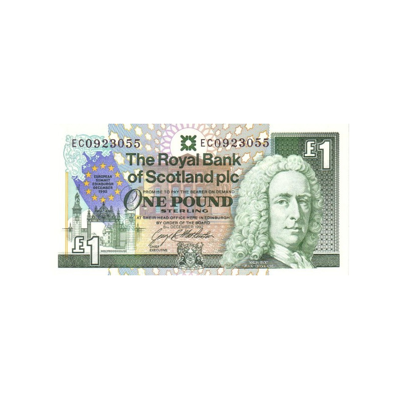 Skottland 1 Pound 1992 P356