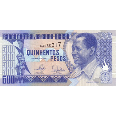 Guinea Bissau 500 Pesos...