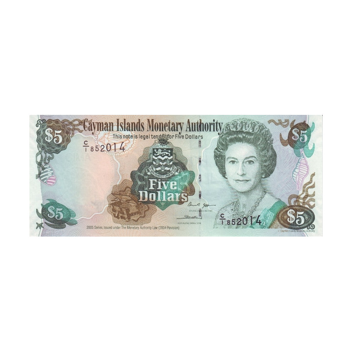 Kaymanöarna 5 Dollars 2005 P34a