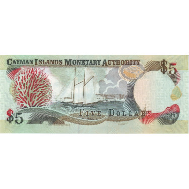 Kaymanöarna 5 Dollars 2005 P34a