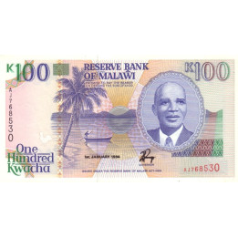 Malawi 100 Kwacha 1994 P29b