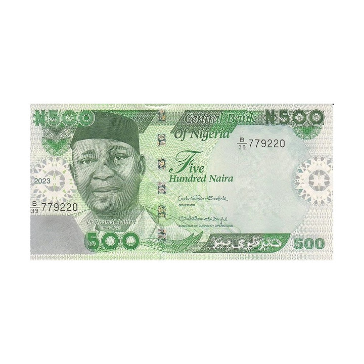 Nigeria 500 Naira 2023 P48b