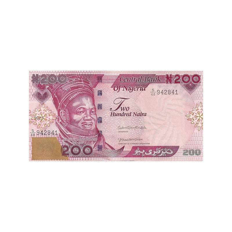 Nigeria 200 Naira 2023 P47(1)