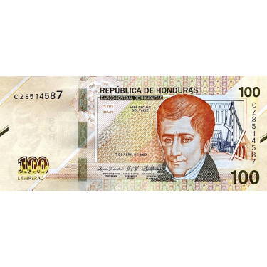 Honduras 100 Lempiras 2022...