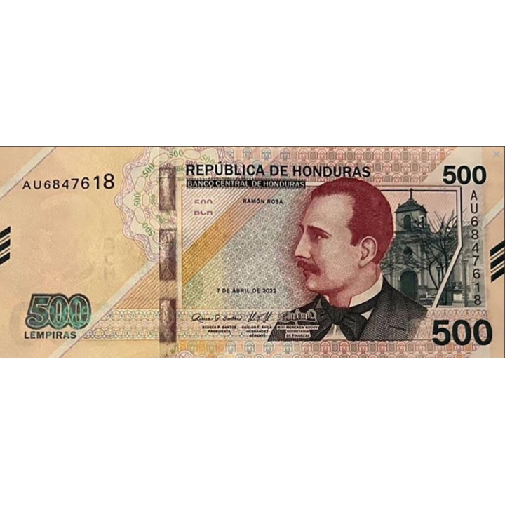 Honduras 500 Lempiras 2022 (2024) P113