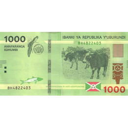 Burundi 1000 Francs 2023 P51c