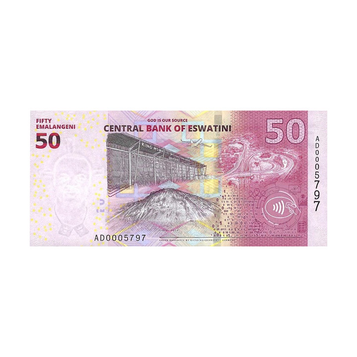 Eswatini 50 Emalangeni 2024 P46