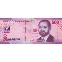 Mozambique 500 Meticais 2024 P157