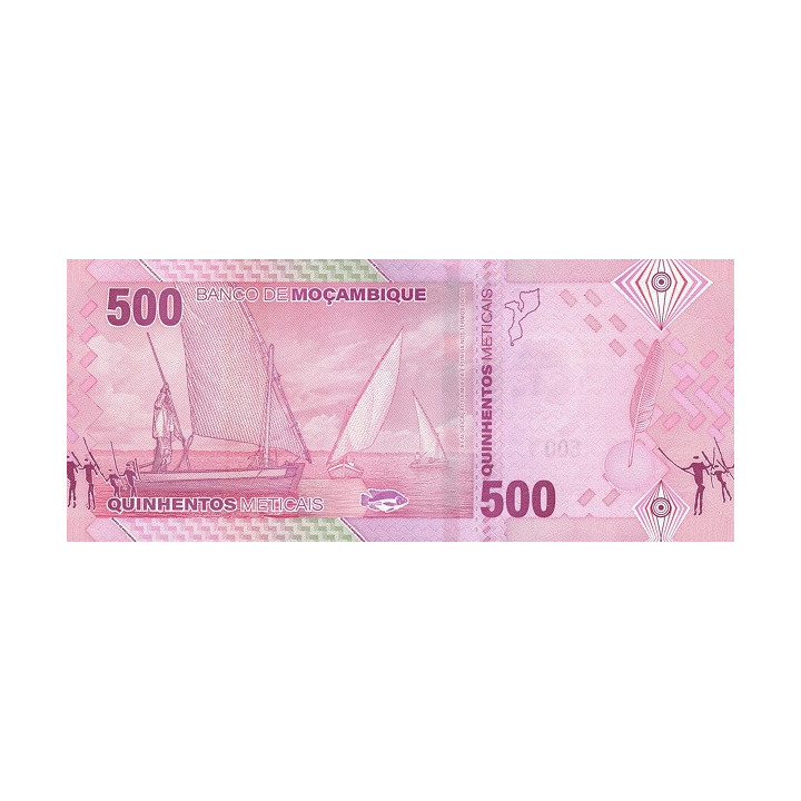 Mozambique 500 Meticais 2024 P157