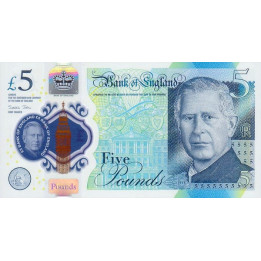 Storbritannien 5 Pounds 2023 (2024) P398