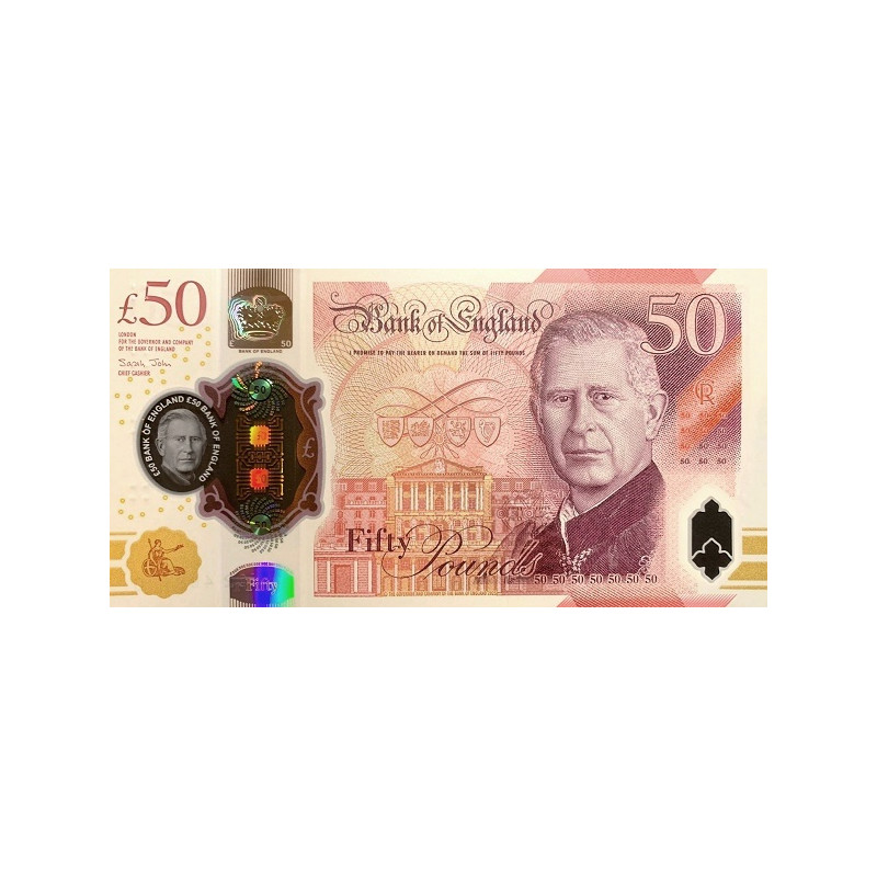 Storbritannien 50 Pounds 2023 (2024) P401