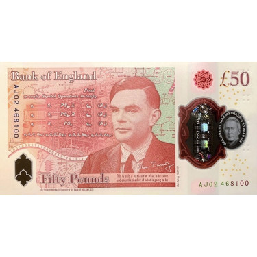 Storbritannien 50 Pounds 2023 (2024) P401