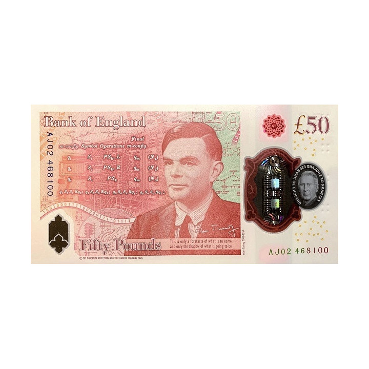 Storbritannien 50 Pounds 2023 (2024) P401