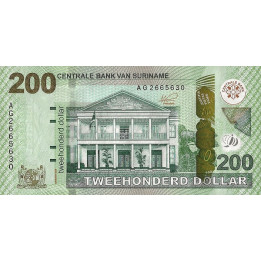 Surinam 200 Dollar 2024 P166A
