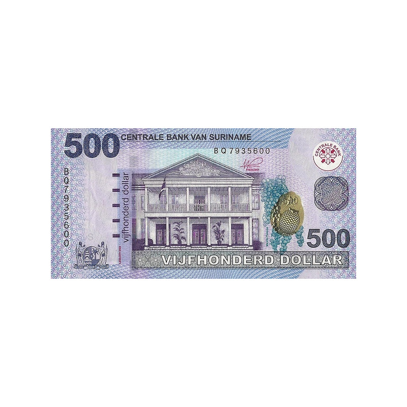 Surinam 500 Dollar 2024 P166B