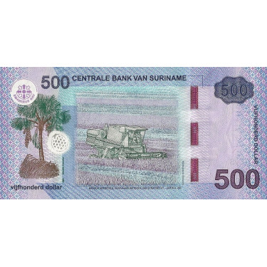 Surinam 500 Dollar 2024 P166B