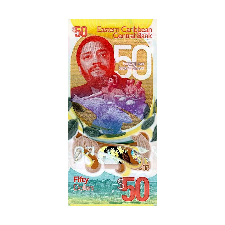 East Caribbean States 50 Dollars 2024 P62