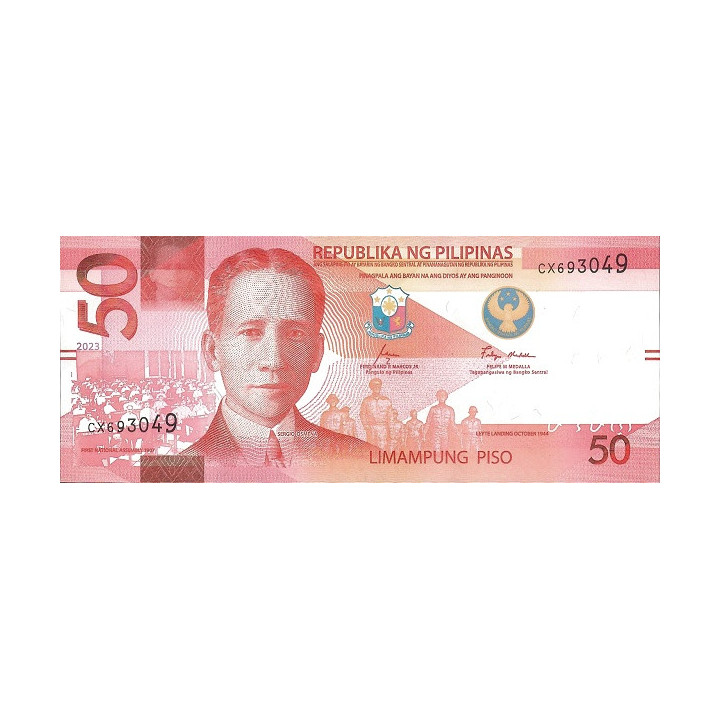 Filippinerna 50 Piso 2023 P231A