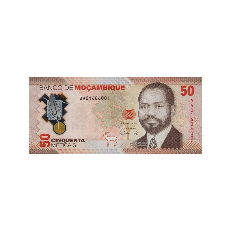 Mozambique 50 Meticais 2024 P156