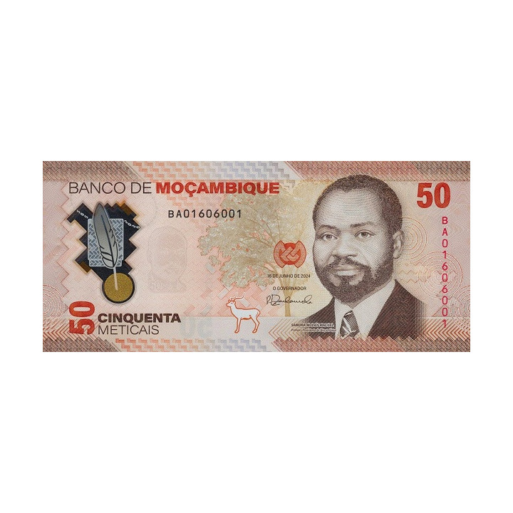 Mozambique 50 Meticais 2024 P156