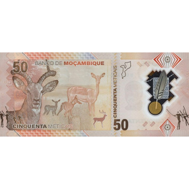 Mozambique 50 Meticais 2024 P156