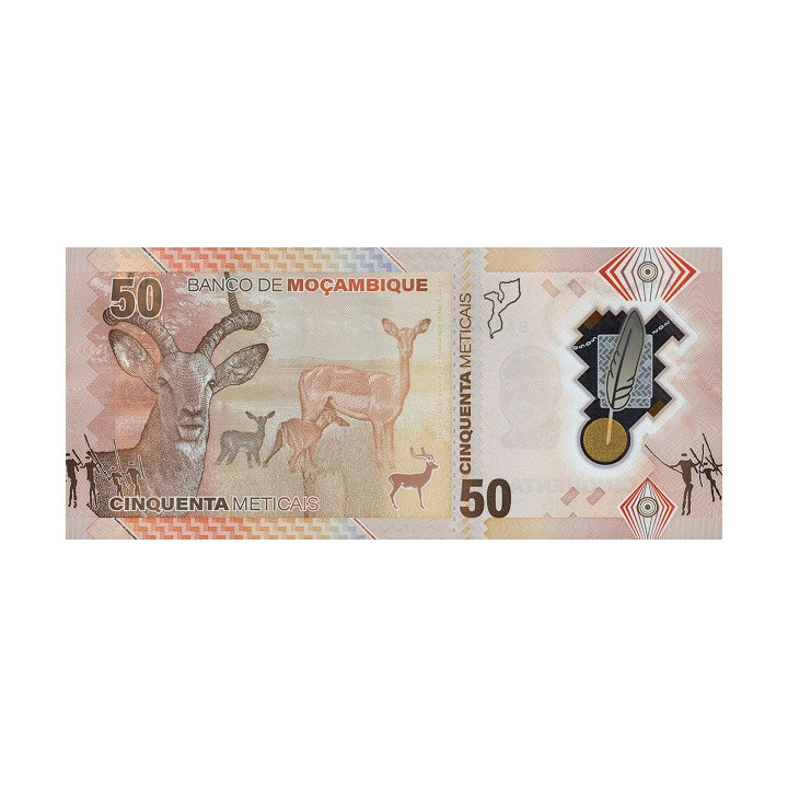Mozambique 50 Meticais 2024 P156