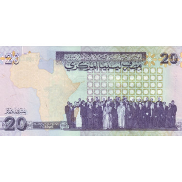 Libya 20 Dinars 2009 P74