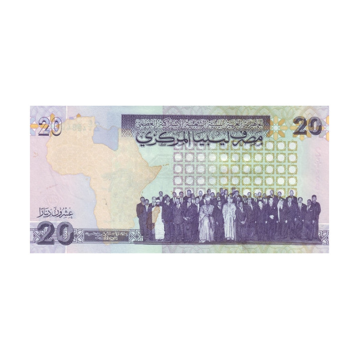 Libyen 20 Dinars 2009 P74