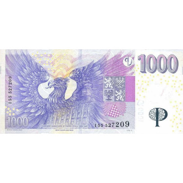 Tjeckien 1000 Korun 2008 P25c