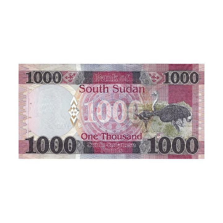 South Sudan 1000 Pounds 2023 P17c