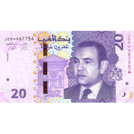 Morocco 20 Dirhams 2023 P79